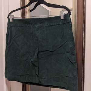Corduroy Mini Skirt